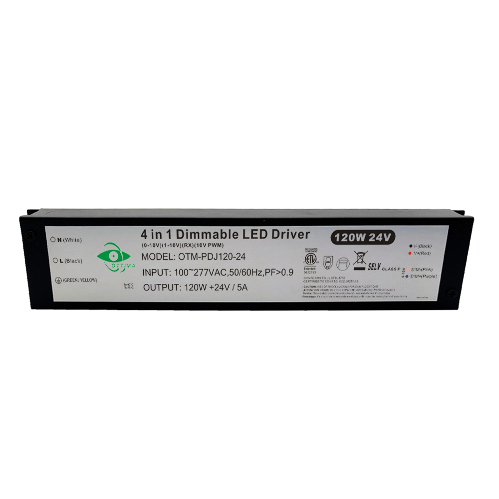 120W Flicker-Free LED Drivers Safe & Reliable