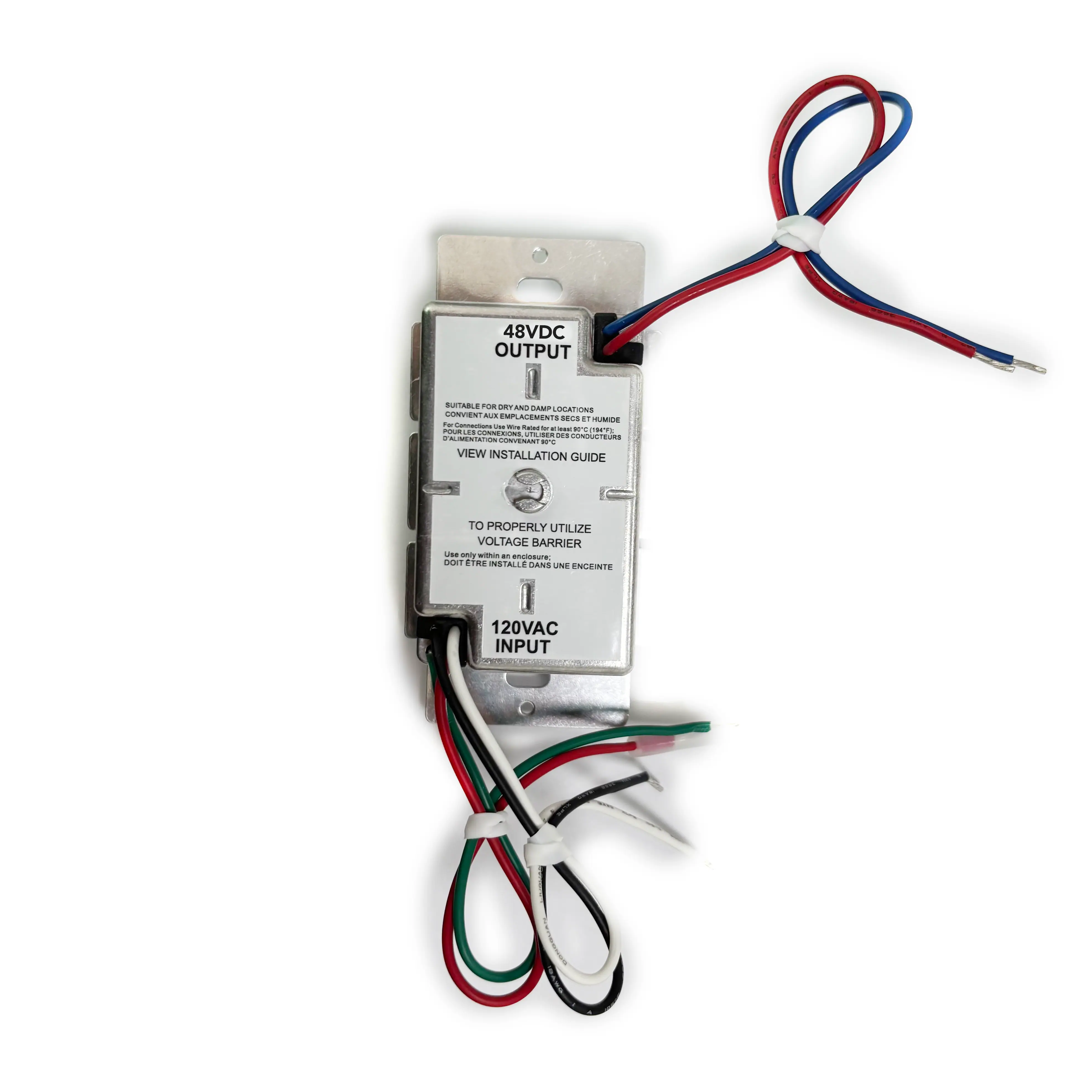 96W Dimmable LED Power Supply & Dimmer Switch 2-in-1 UL Listed, Constant Voltage Driver