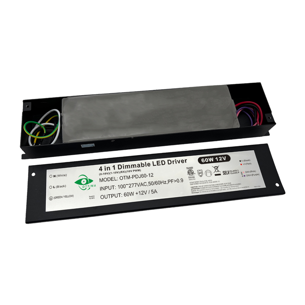 60W Commercial LED Driver High Efficiency LED Power Supply