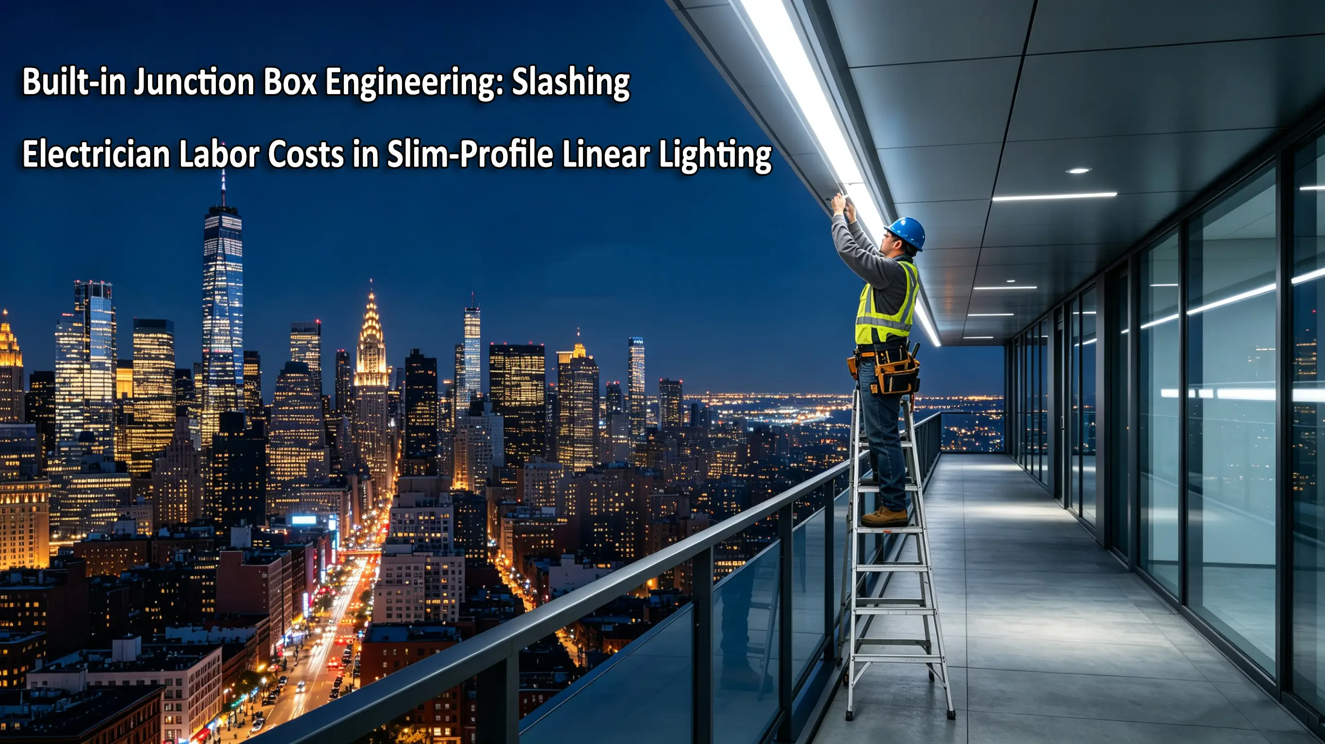 Built-in Junction Box Engineering: Slashing Electrician Labor Costs in Slim-Profile Linear Lighting