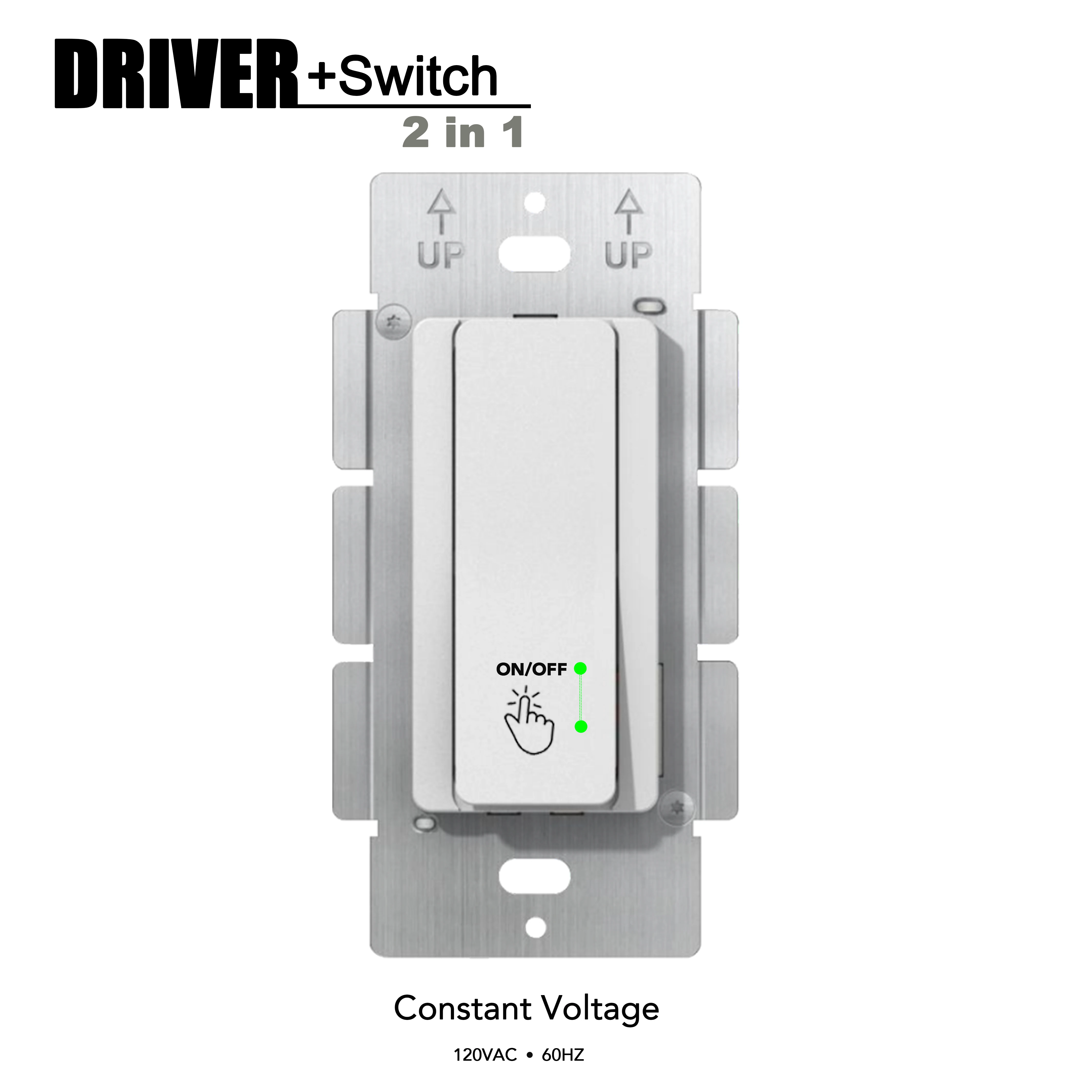 120W LED Power Supply with Switch On/Off Space Saving Lighting