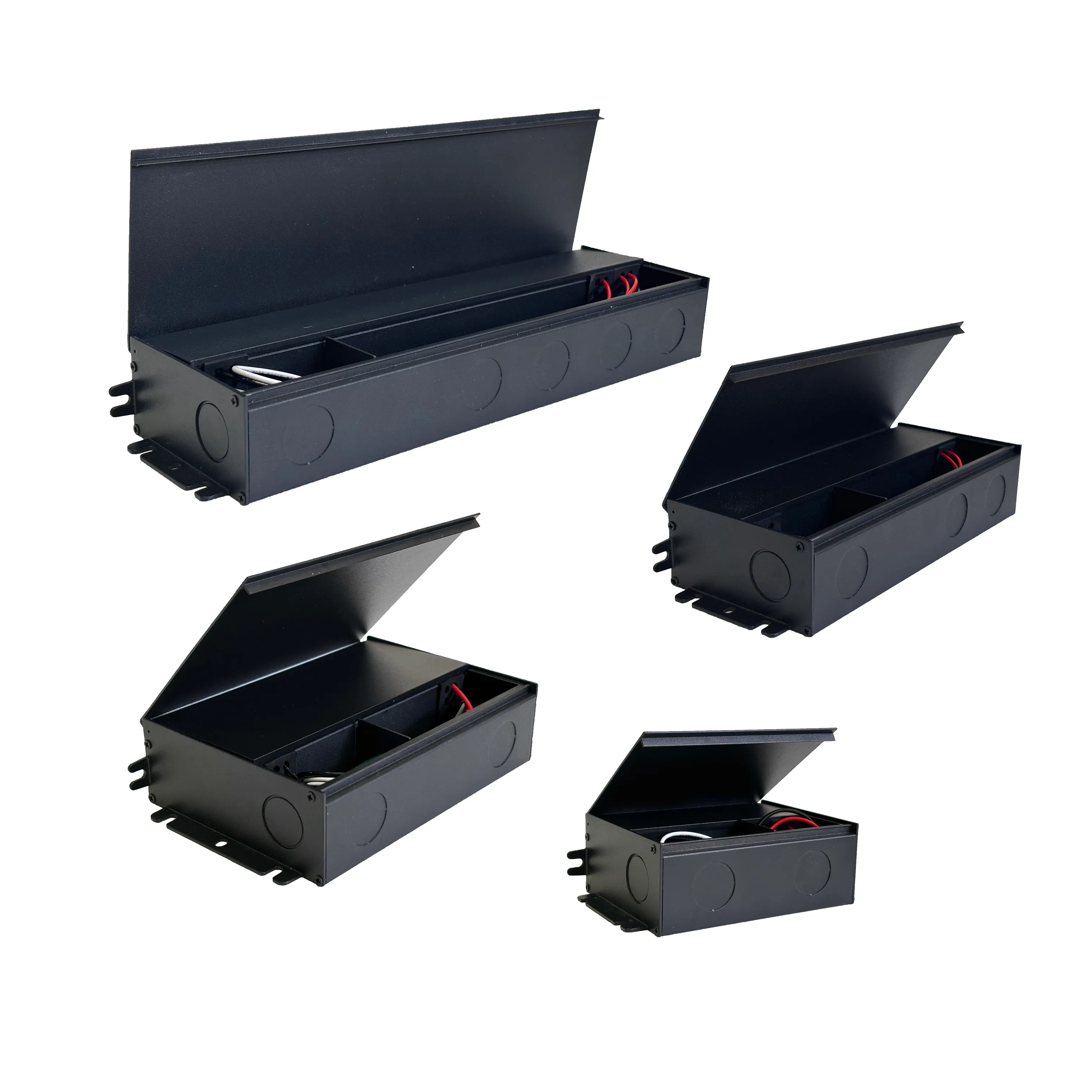 96W Mini Triac Dimmable Electronic Transformer Junction Box